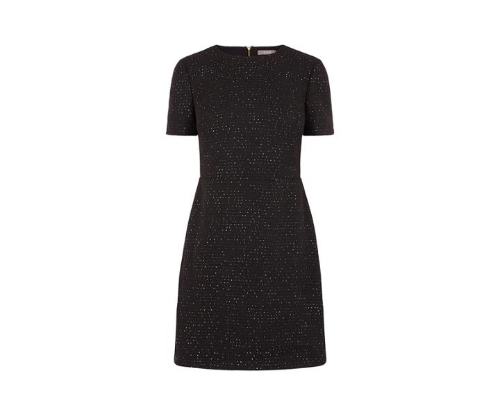 Oasis Sequin Fabric Dress