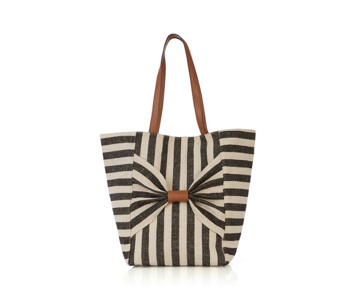 Oasis Bow Stripe Shopper