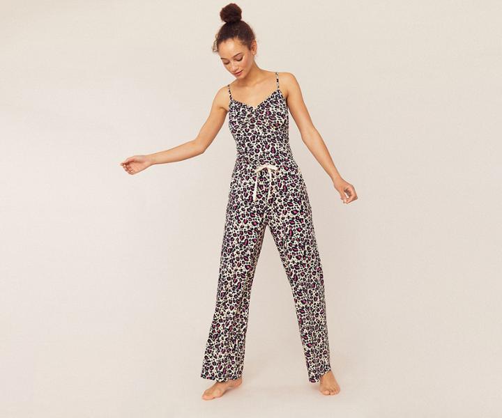 Oasis Leopard Print Trousers