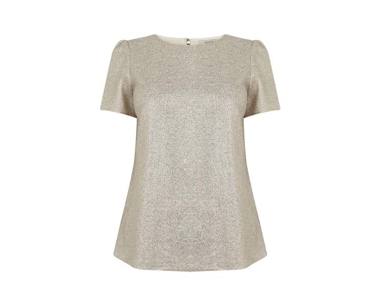 Oasis Metallic Formal Tee