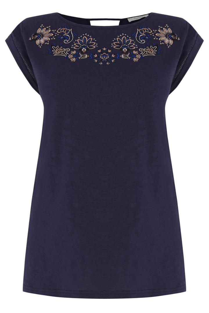Oasis Paloma Emb Tee