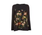 Oasis Rossetti Woven Front Top
