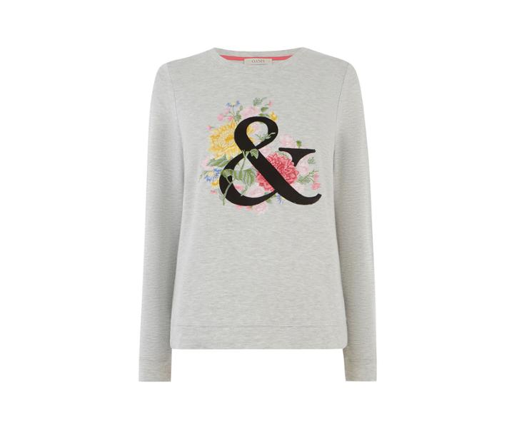 Oasis Embroidered Sweatshirt