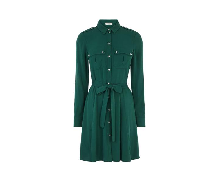 Oasis Utility Skater Shirt Dress