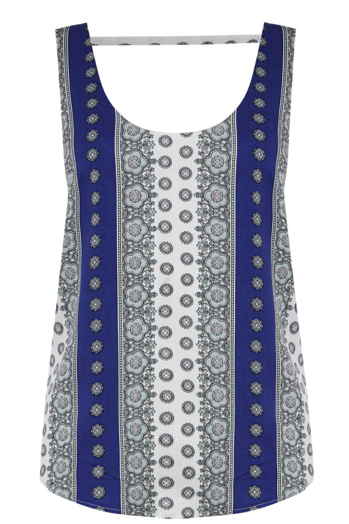 Oasis Sunshine Paisley Vest