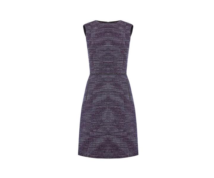 Oasis Long Length Merlot Tweed Shift