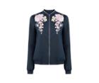 Oasis Embroidered Bomber Jacket