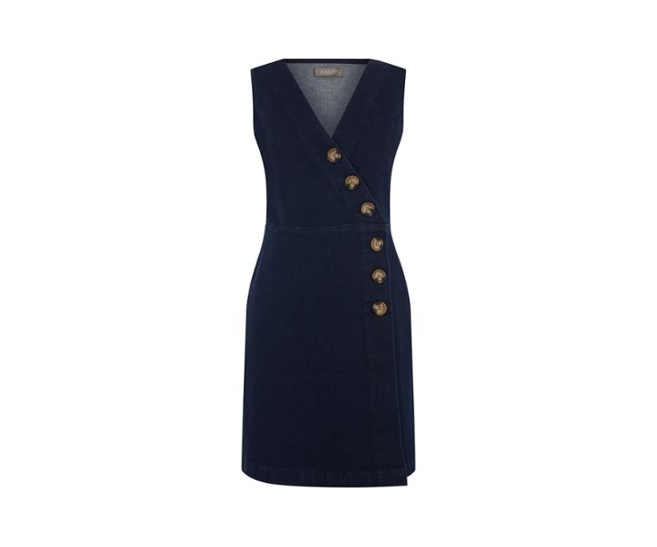 Oasis Button Denim Dress