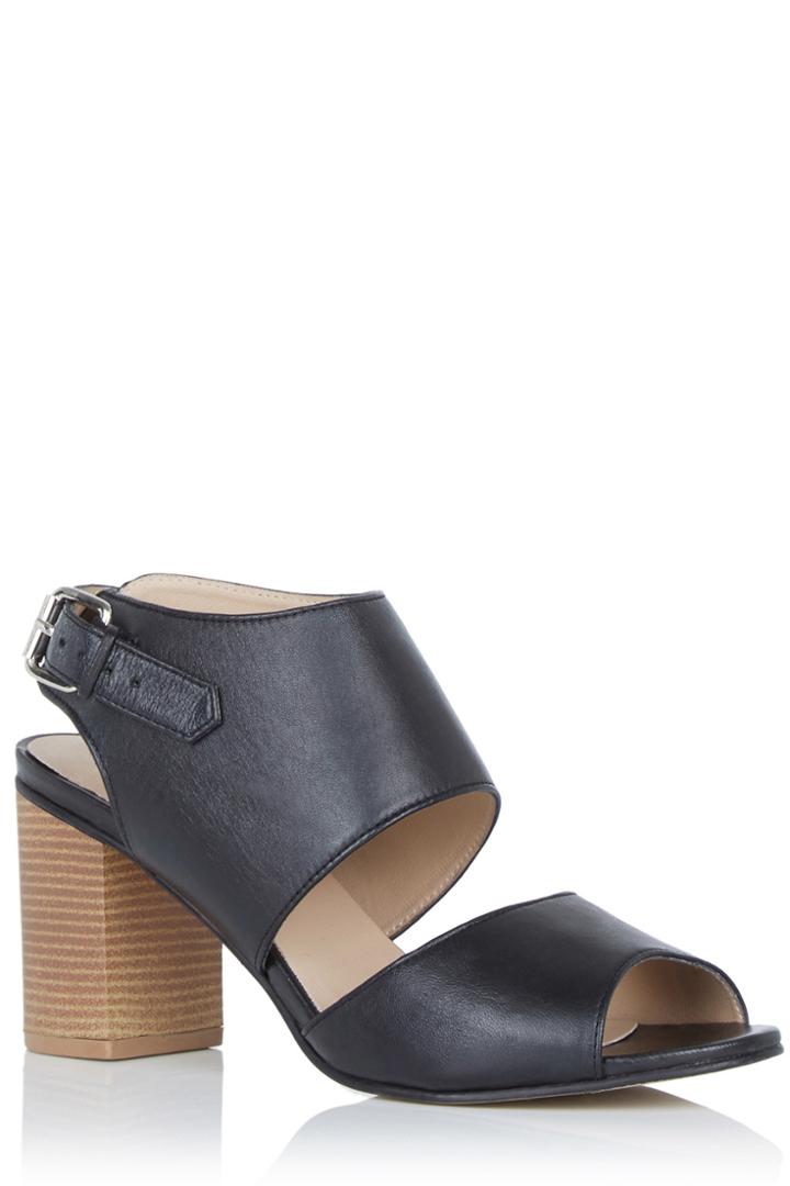 Oasis Sam Leather Block Heel