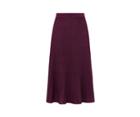 Oasis Amber Lurex Pleat Skirt