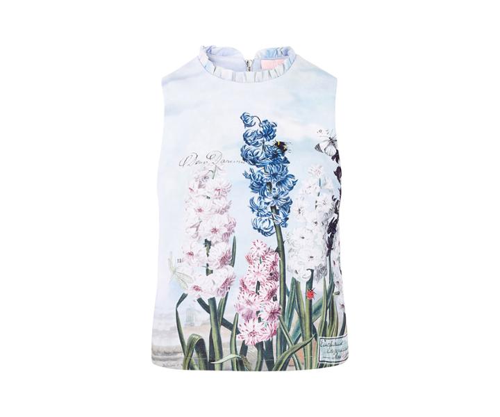 Oasis Nhm Jacquard Shell Top