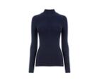 Oasis Rib Turtleneck Top