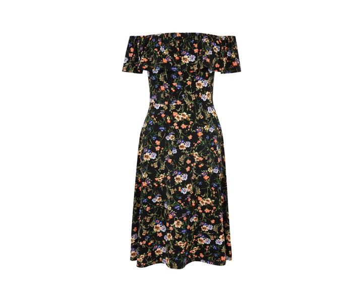 Oasis Prairie Bardot Dress