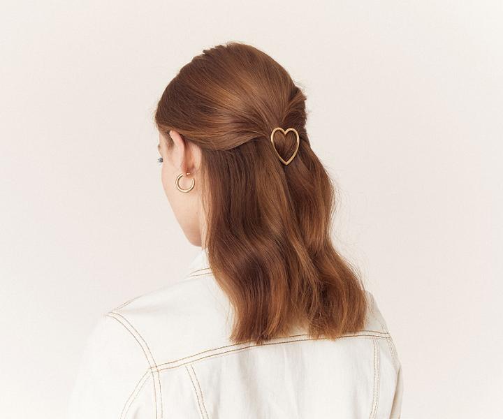 Oasis Heart Hair Pin
