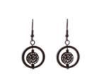Oasis Crystal Disc And Ring Earrings