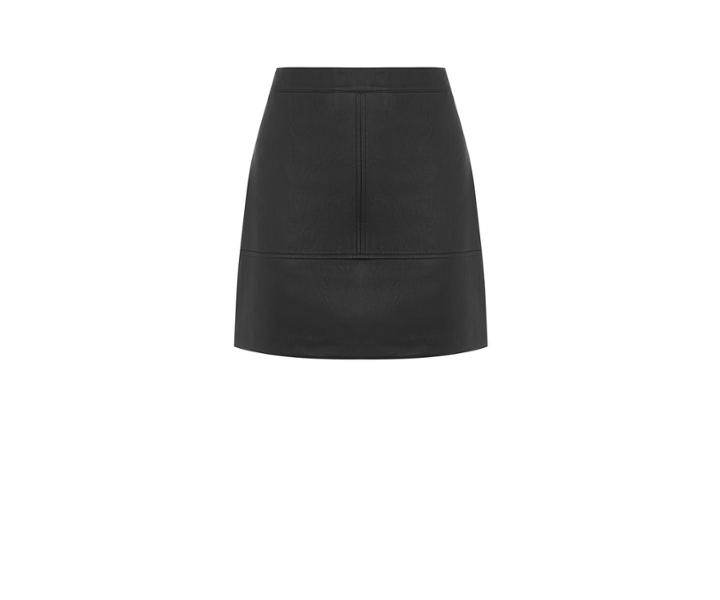 Oasis Top Stitch Mini Skirt