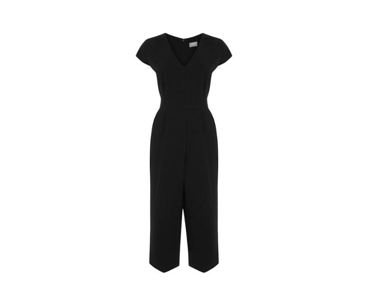 Oasis V Neck Wide Leg Jumpsuit