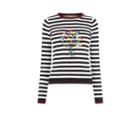 Oasis Embroidered Stripe Jumper