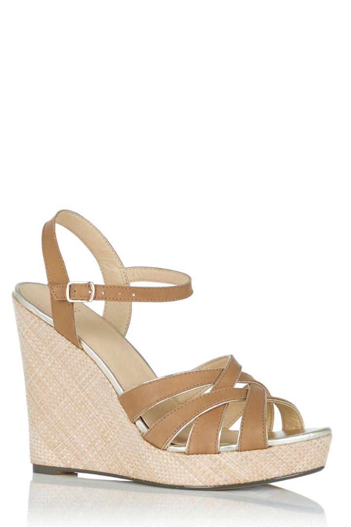 Oasis Odette Overlay Wedge Sandal
