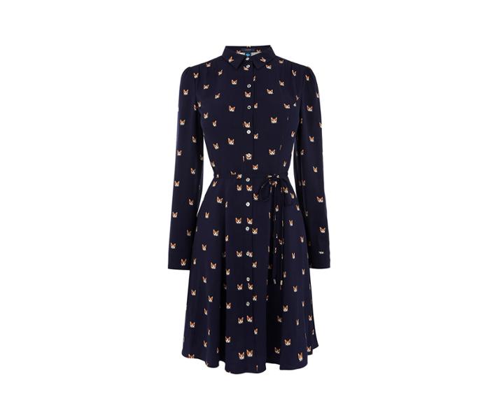 Oasis Cat Skater Shirt Dress