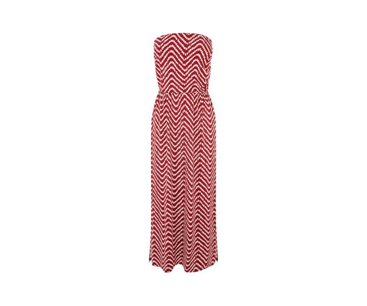 Oasis Long Wave Bandeau Dress