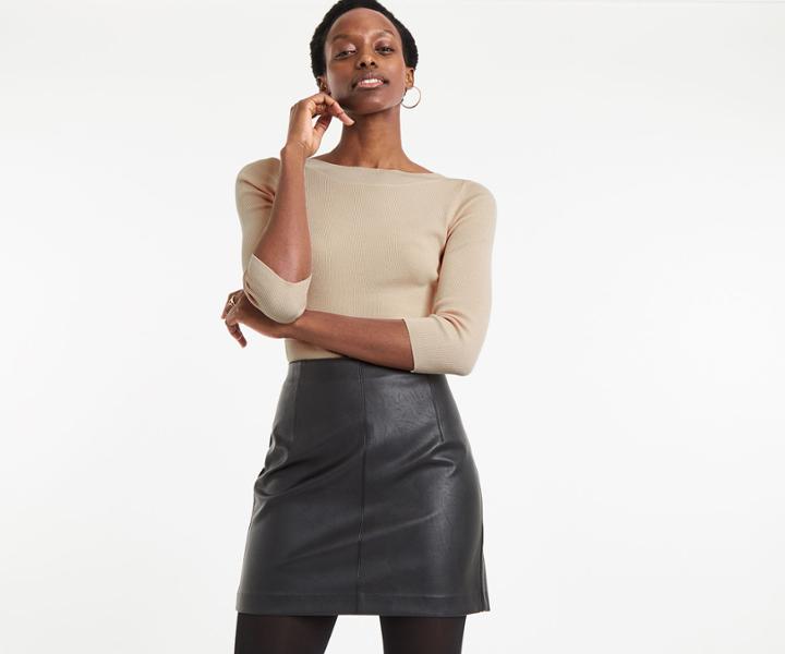 Oasis Carly Curved Boatneck Jumper