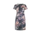 Oasis Floral Faux Leather Dress
