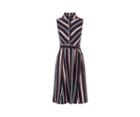 Oasis Short Stripe Midi Dress