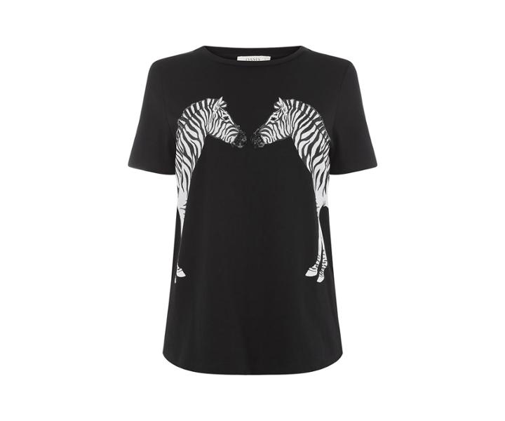 Oasis Zsl Kissing Zebra Tee