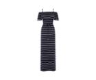 Oasis Stripe Frill Maxi Dress