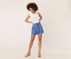 Oasis Chambray Tie Shorts