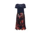 Oasis Romance Lace Top Pleated Midi