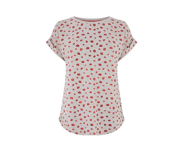 Oasis Foil Lip Tee