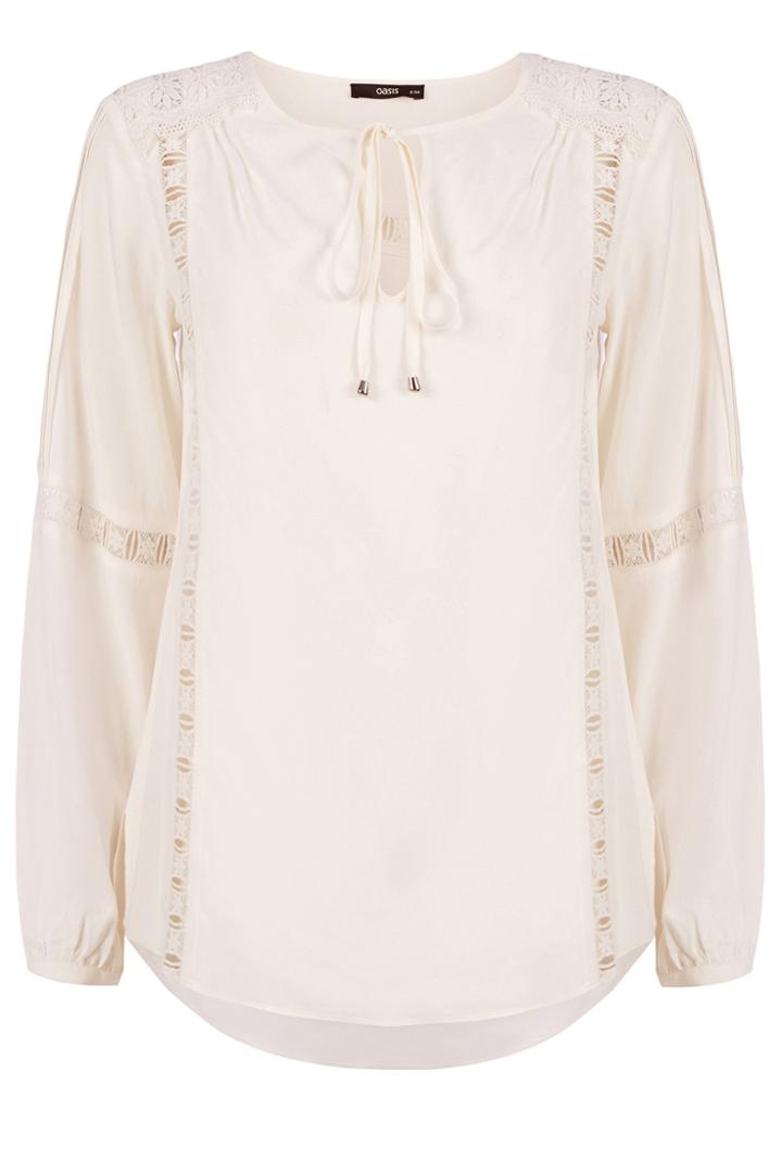 Oasis Summer Peasant Blouse