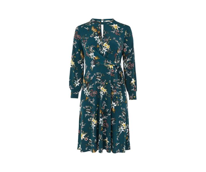 Oasis Curve Jasmine Tie Dress