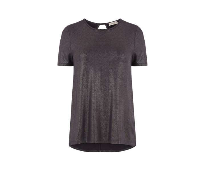 Oasis Foil Twist Back Tee