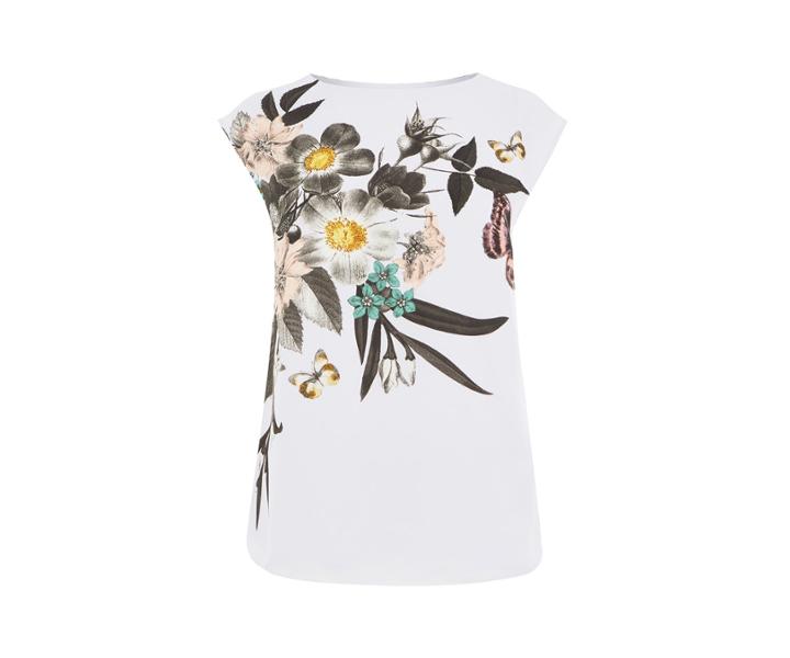 Oasis Stella Wrap Back Tee