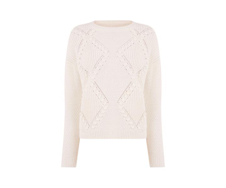 Oasis Bobble Cable Jumper