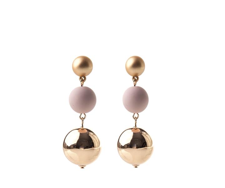 Oasis 3 Orb Drop Earrings