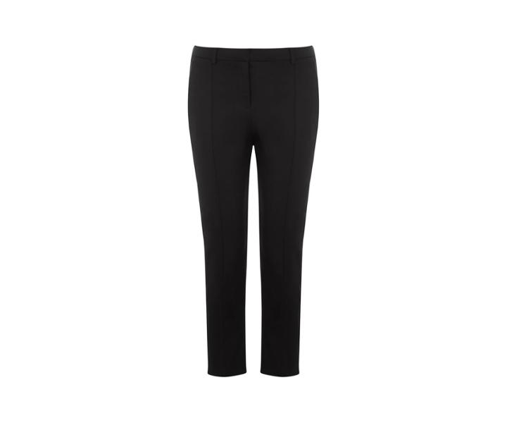 Oasis Short Compact Cotton Trouser
