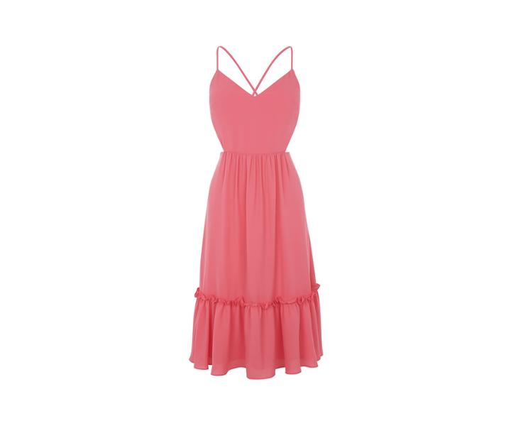 Oasis Cut-out Side Midi Dress