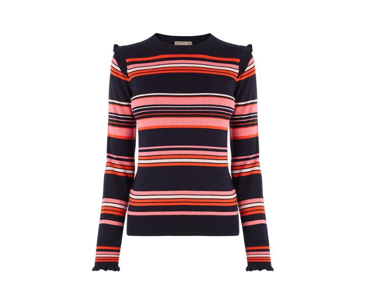 Oasis Betty Stripe Jumper