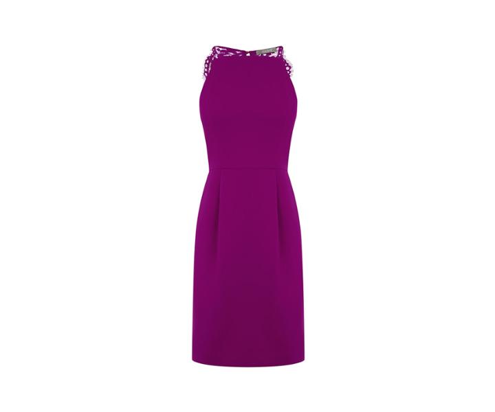 Oasis Long Lace Back Dress