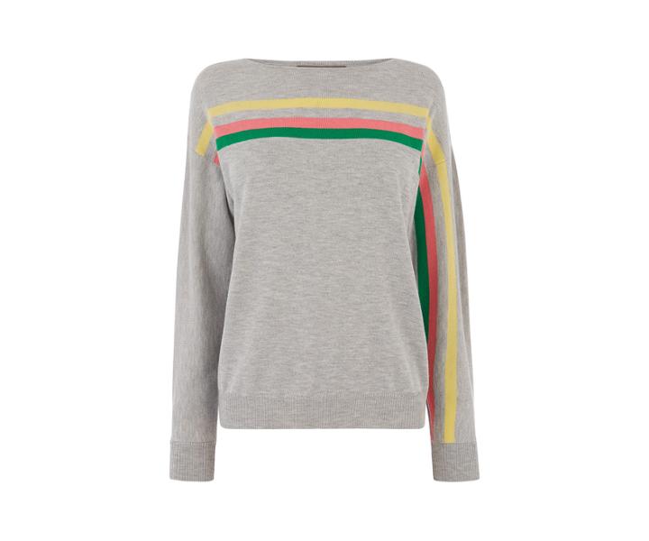 Oasis Lettie Flash Stripe Jumper