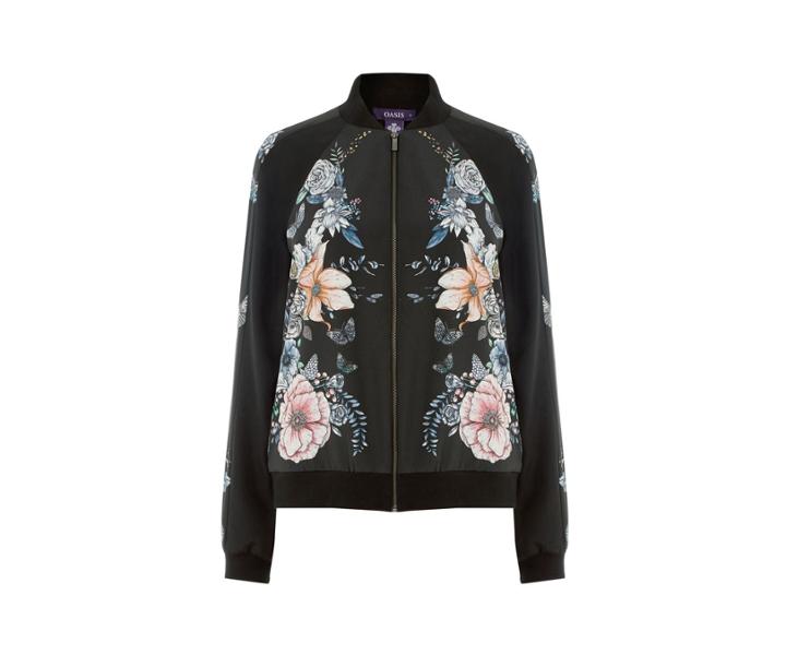 Oasis Forest Bomber Jacket
