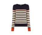 Oasis Kristie Stripe Crew Top