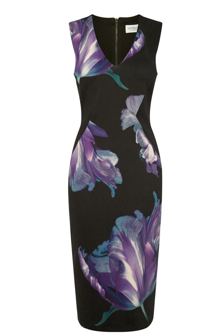 Oasis John Grant Print Pencil Dress