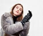 Oasis Leopard Print Gloves