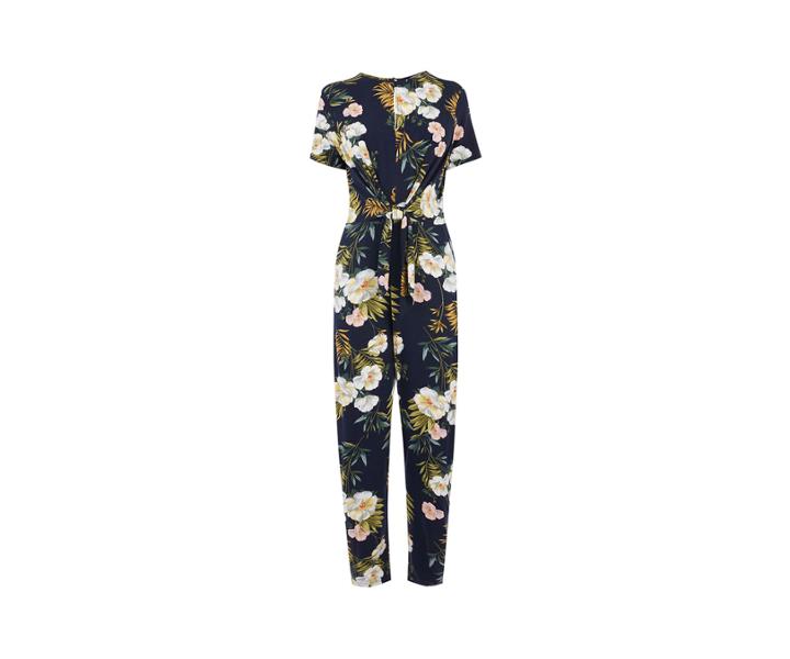 Oasis Palm Tie Jumpsuit