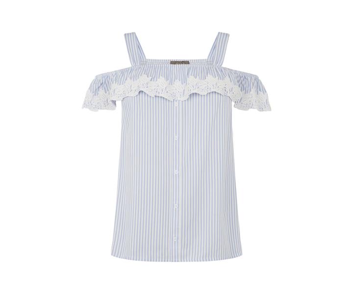 Oasis Bardot Stripe Cami